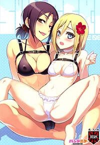 Ymir And Christa Renz Busty Hentai Girl In Swimsuit Spread Their Legs 2