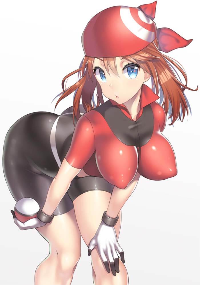 May Large Boobs Anime Girl In Latex Flashing Boobs Pokemon Xxx 2