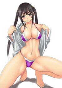 Hentai Girl With Big Boobs Strips Off Her Clothes Flashing Big Boobs 1