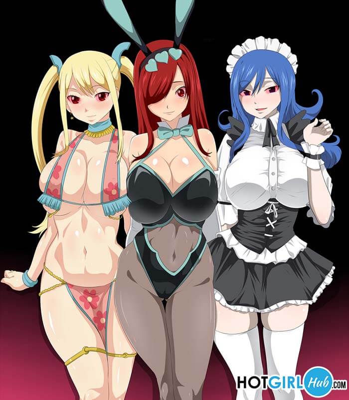 Fairy Tail Hentai Erza Scarlet Juvia Lockser Lucy Heartfilia Mind Control