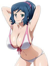 Gundam Build Fighters Hentai Rinko Iori In Bikini Boobs Coming Out 1