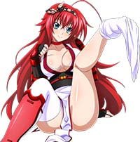 High School Dxd Hentai Rias Gremory Spread Leg Strips Off Her Clothes 1