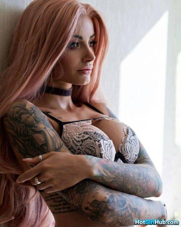Hot Girls With Tattoos and Big Boobs 12