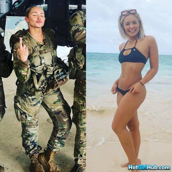 Beautiful Badasses in and out of Uniform 8