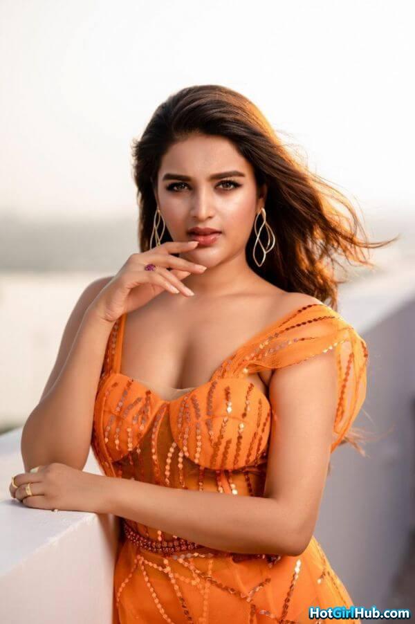 Sexy Nidhhi Agerwal ​hot Tamil Actress Pics 6