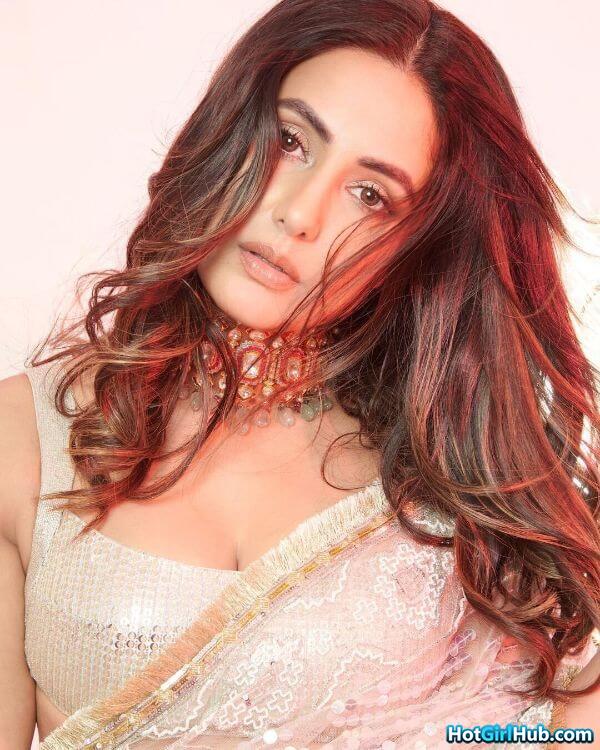 Hot Hindi Television Actress Hina Khan Big Boobs 3