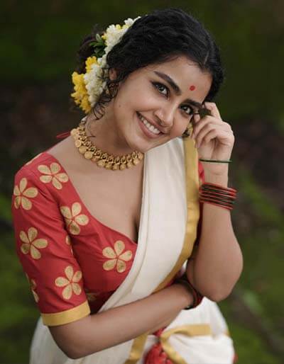 Hot Telugu Actress Anupama Parameswaran Big Boobs Photos