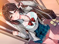 Huge Boobs Hentai School Girl in School Uniform Showing Big Tits