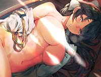 Takao Big Boobs Hentai Girl Remove Her Clothes Flashing Naked Body