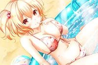 Girl Friend Beta Hentai Tomura Michiru In Bikini In Wading Pool Big Tits 1