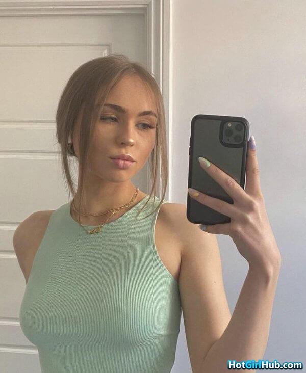 Sexy Girls Braless Showing Big Tits 6