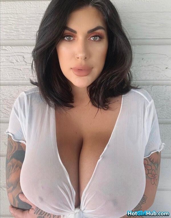 Sexy Braless Girls Showing Huge Boobs 15