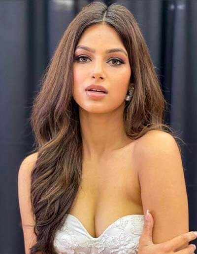 Sexy Harnaaz Sandhu ​hot Indian Actress Pics 1