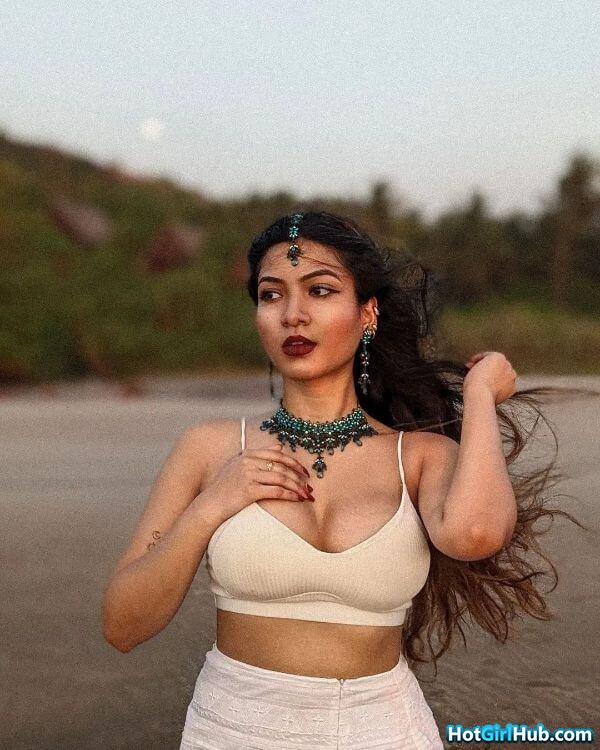 Sexy Big Tits Indian Instagram Models 7