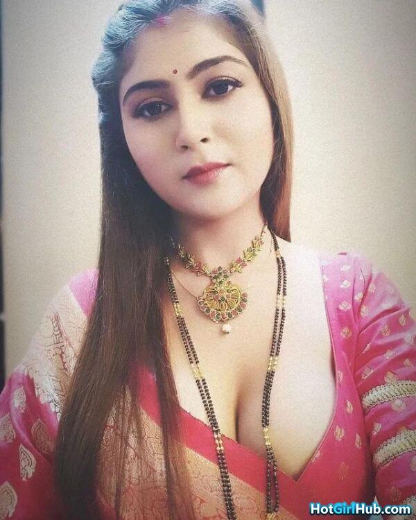 Cute Busty Indian Girls Showing Deep Cleavage 2