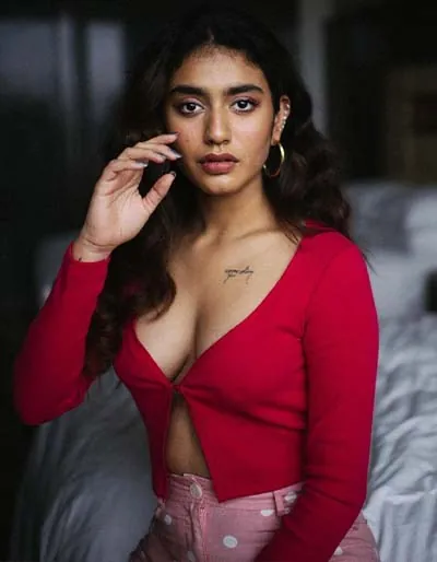 Hot Malayalam Actress Priya Prakash Varrier Big Boobs 1