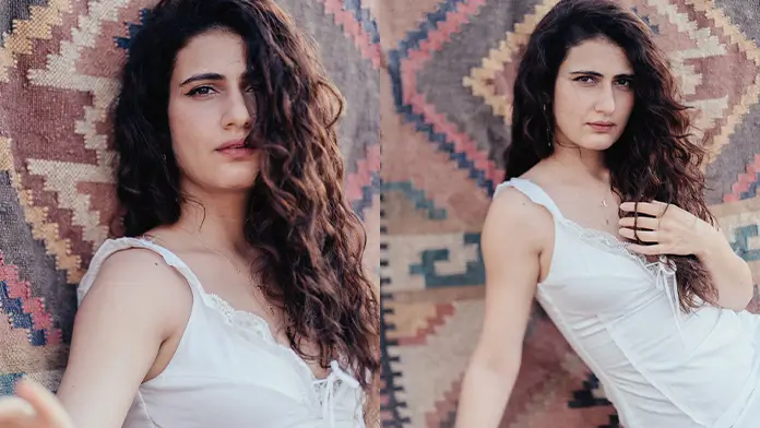 Hot Fatima Sana Shaikh Flaunts Her Big Boobs in White Coloured Outfit (1)