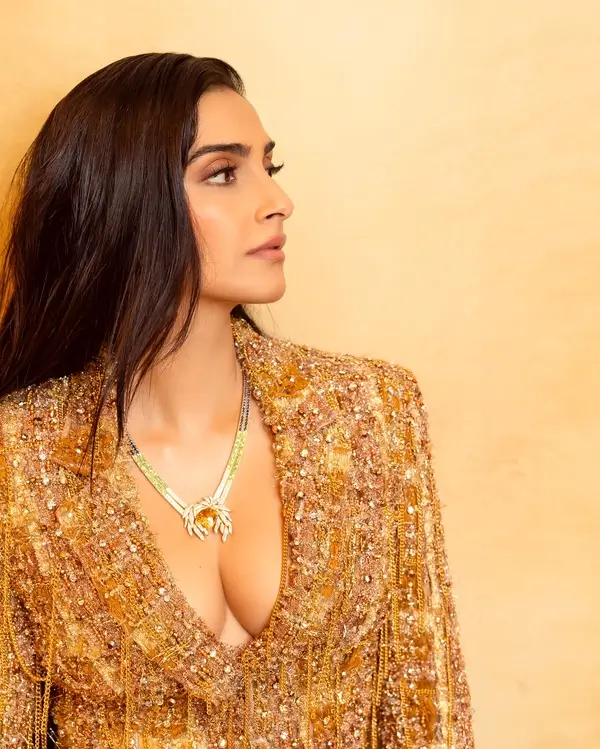 Hot Sonam Kapoor Flaunts Her Big Boobs in Mesmerizing Dress (3)