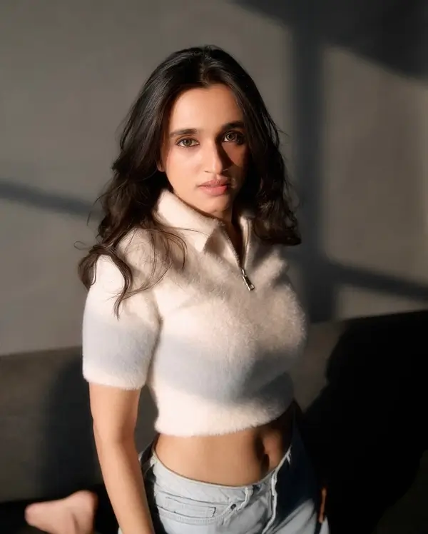 Hot Nuveksha Displays Her Big Boobs and Sexy Body in Chic Top With Shorts (5)